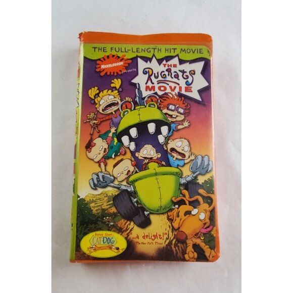 The Rugrats Movie VHS Tape 1998 - The Full-Length Hit Movie - Picture 1 of 7